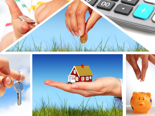 Real estate collage.